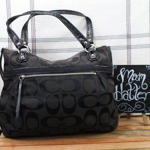 Coach 18979 Poppy Sateen Tote